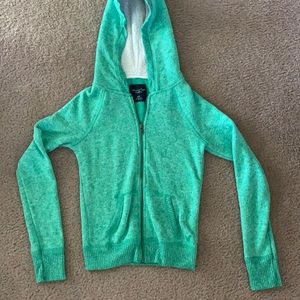 Girls Hooded Zip Up Seeater